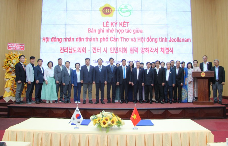 TP Cần Thơ và tỉnh Jeollanam (Hàn Quốc) tiếp tục thúc đẩy hợp tác đa lĩnh vực