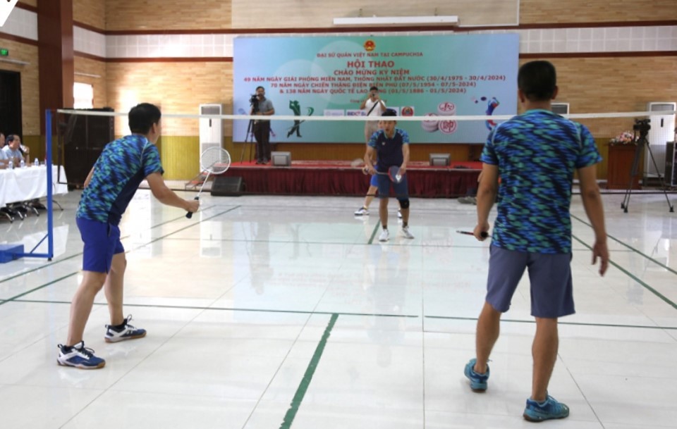 Hội thao gắn kết cộng đồng người Việt tại Campuchia