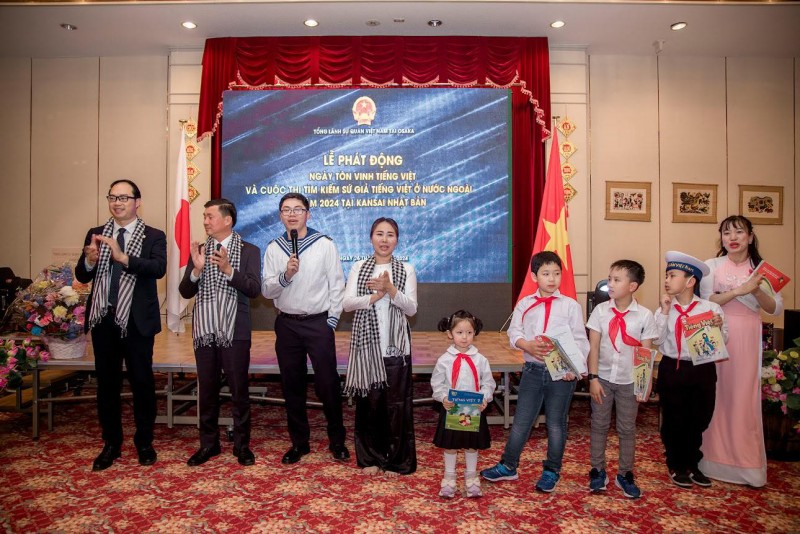 Phát động Ngày tôn vinh tiếng Việt và Cuộc thi tìm kiếm Sứ giả tiếng Việt ở nước ngoài năm 2024 tại Kansai, Nhật Bản