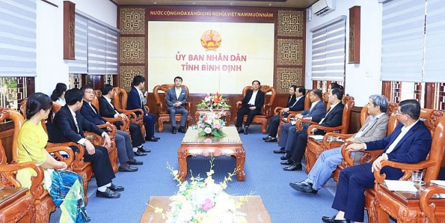 Ủng hộ tỉnh Bình Định mở rộng thiết lập quan hệ hợp tác hữu nghị với các địa phương của Nhật Bản