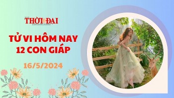 Tử vi hôm nay 12 con giáp 16/5/2024: Dần hỷ khí ngập tràn làm gì cũng thuận lợi