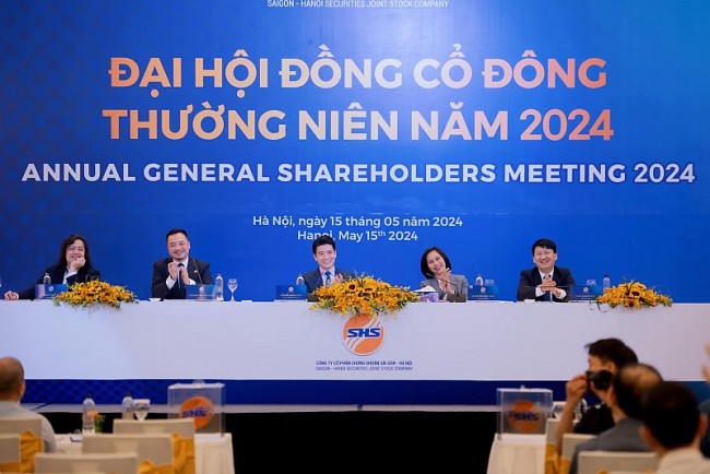 ĐHĐCĐ SHS: Ngoài điểm sáng của danh mục tự doanh, đặt mục tiêu trở lại top 10 thị phần môi giới