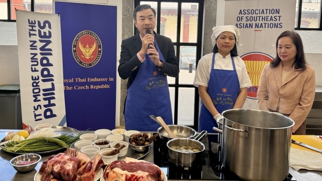 Phở Việt Nam gây ấn tượng tại Lễ hội Quảng bá ẩm thực ASEAN