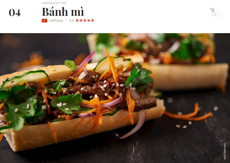 CNN: Bánh mì Việt Nam tiếp tục lọt top bánh kẹp ngon nhất thế giới năm 2024