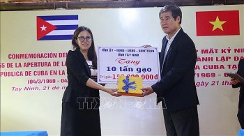 Họp mặt kỷ niệm 55 năm Ngày thành lập Đại sứ quán Cuba tại Tây Ninh