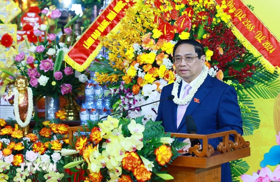 Thủ tướng chúc mừng đồng bào Phật giáo nhân dịp Đại lễ Phật đản 2024