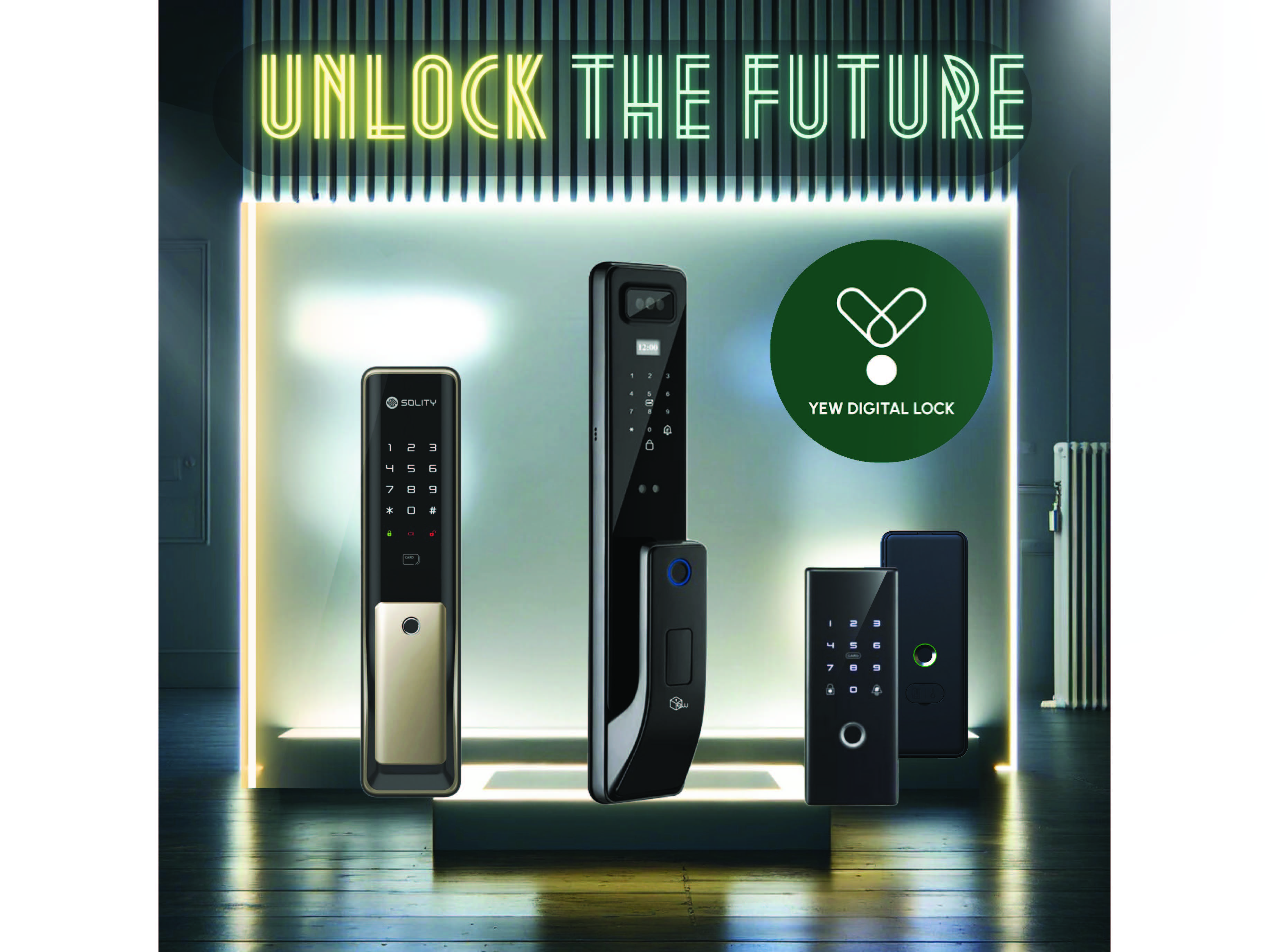 Yew Digital Lock Becomes Sole Authorized Dealer for Solity in Singapore.