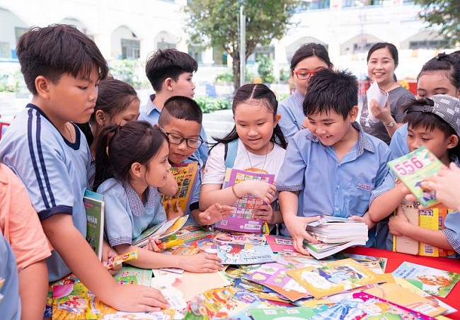 World Vision vun đắp văn hoá đọc sách cho học sinh tiểu học TP.HCM