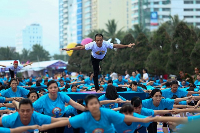 Đồng diễn Yoga tại Đà Nẵng năm 2024: Lan tỏa thông điệp vì một thế giới hoà bình và hữu nghị