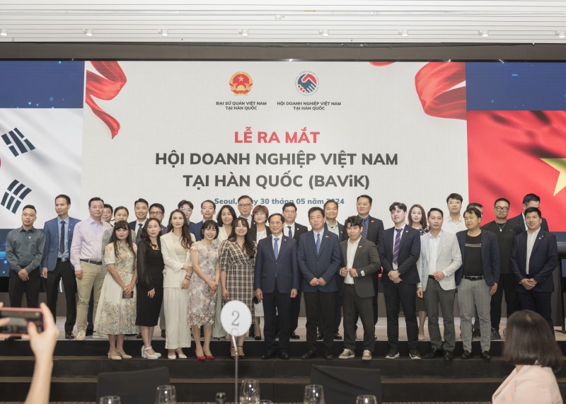 Ra mắt Hội doanh nghiệp Việt Nam tại Hàn Quốc