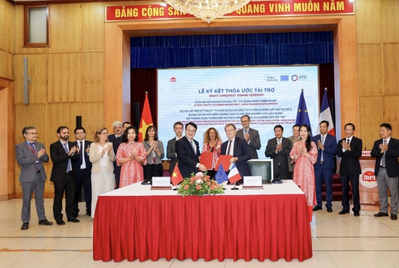 AFD tài trợ cho Hà Nội 10 triệu Euro để đầu tư dự án giao thông