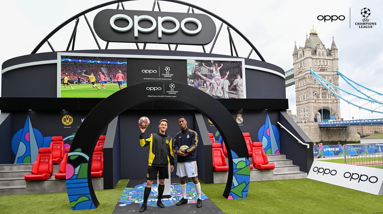 OPPO Booth at the Champions Festival