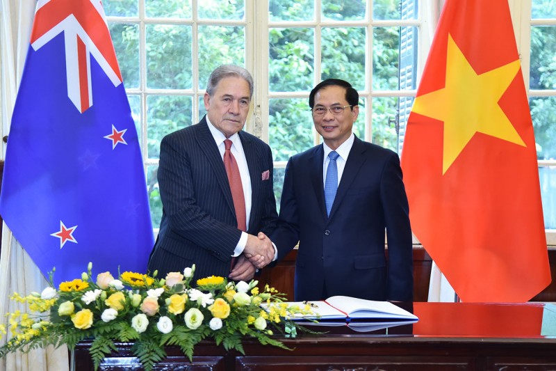 Việt Nam - New Zealand thống nhất các hoạt động đối ngoại trong năm 2025