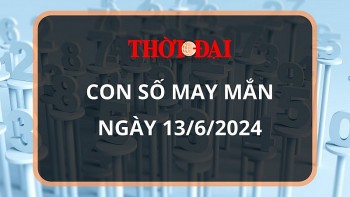 Con số may mắn hôm nay 13/6/2024 12 con giáp: Tỵ thần May mắn gõ cửa