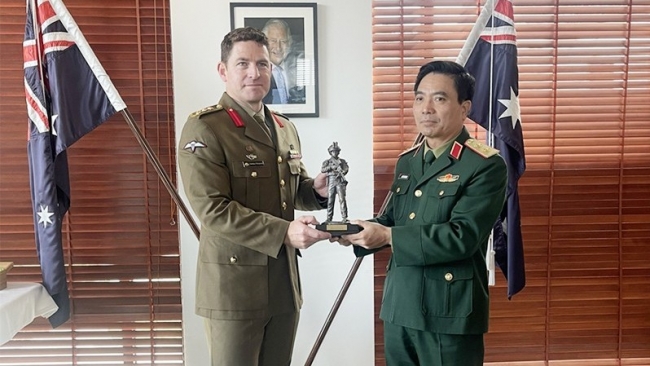 Hợp tác đào tạo là điểm sáng trong hợp tác quốc phòng Việt Nam - Australia