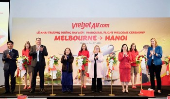 Vietjet khai trương đường bay kết nối Melbourne với Hà Nội, vé Thương gia khuyến mãi tới 50%