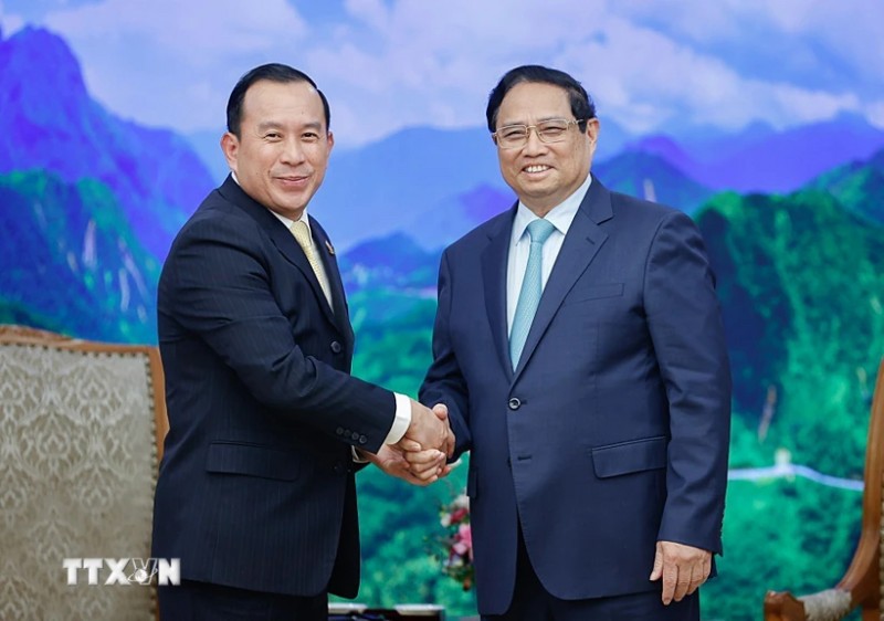 &apos;Việt Nam coi trọng phát triển mối quan hệ láng giềng tốt đẹp với Campuchia&apos;