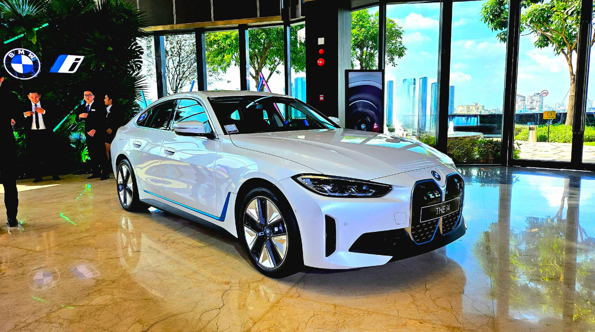 Ô tô điện BMW i4 đang được Thaco Auto phân phối tại Việt Nam.