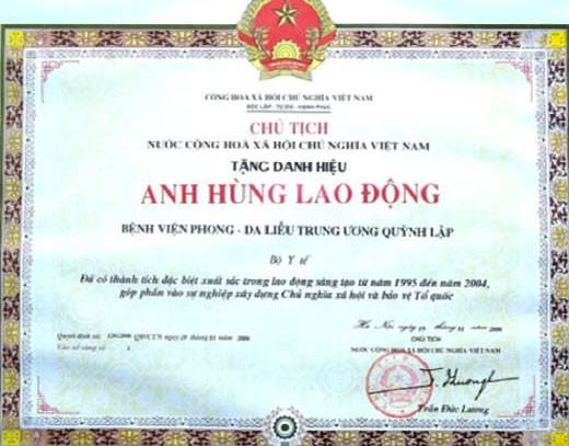 Bệnh viện Phong - Da liễu Trung ương Quỳnh Lập: Xứng danh là đơn vị Anh hùng Lao động thời kỳ đổi mới