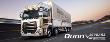 Sau 20 năm đi vào hoạt động, Quon-xe tải nặng của UD Trucks chứng tỏ nhiều ưu điểm nổi trội