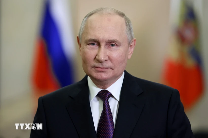 Tổng thống Liên bang Nga Vladimir Putin. Nguồn: AFP/TTXVN