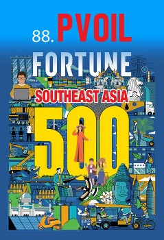 PVOIL vào Bảng xếp hạng 500 công ty lớn nhất Đông Nam Á – Fortune Southeast Asia 500