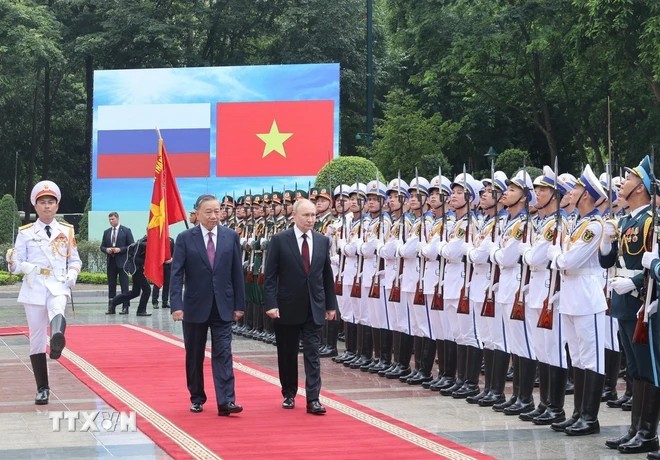 Lãnh đạo Việt-Nga nhất trí về 5 định hướng lớn trong hợp tác song phương