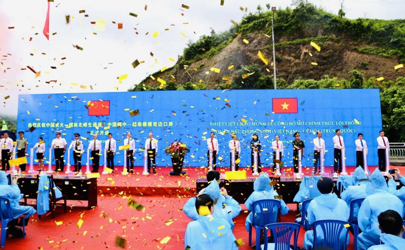 Công bố mở chính thức cặp cửa khẩu Hoành Mô (Việt Nam) - Động Trung (Trung Quốc)