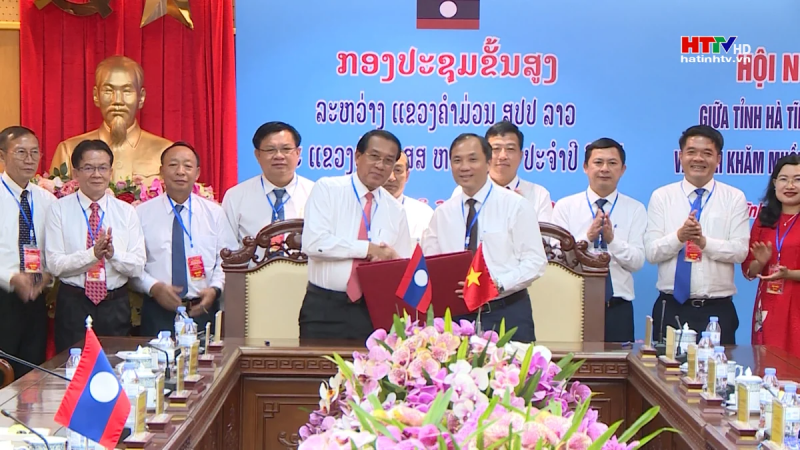 Hà Tĩnh - Khammouane hợp tác phát triển kinh tế - xã hội địa phương
