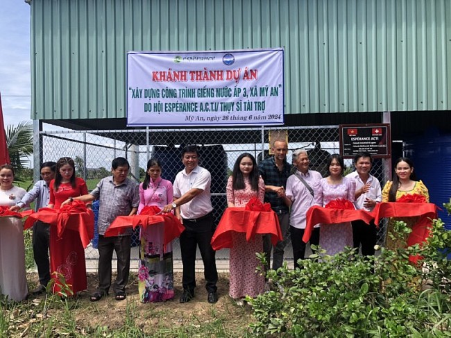 Espérance A.C.T.I/ Thuỵ Sỹ tài trợ nhiều dự án tại Kiên Giang, Long An