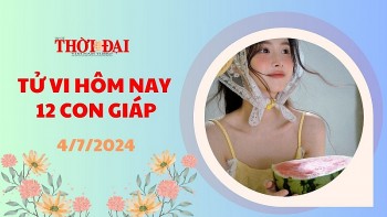 Tử vi hôm nay 12 con giáp 4/7/2024: Mão đón nhận nhiều lộc lá