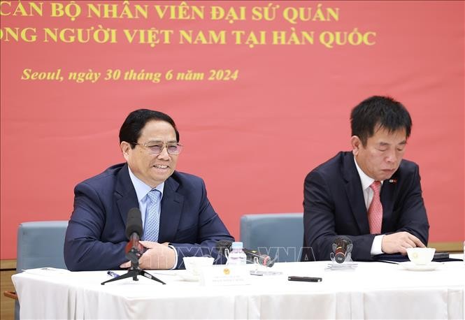 Thủ tướng Phạm Minh Chính: Những gì có lợi cho kiều bào, đất nước và quan hệ Việt Nam – Hàn Quốc thì hết sức làm