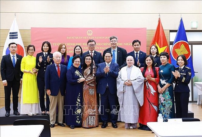 Thủ tướng Phạm Minh Chính: Những gì có lợi cho kiều bào, đất nước và quan hệ Việt Nam – Hàn Quốc thì hết sức làm