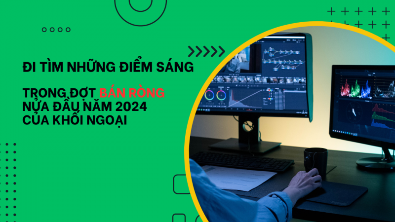 Đi tìm những điểm sáng trong đợt bán ròng nửa đầu năm 2024 của nhà đầu tư ngoại