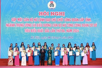 Biểu dương 95 cán bộ nữ công đoàn xuất sắc năm 2024