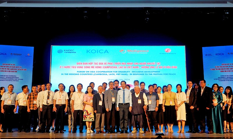 Diễn đàn hợp tác ODA: 4 vấn đề chính về người khuyết tật tại Campuchia - Lào - Việt Nam