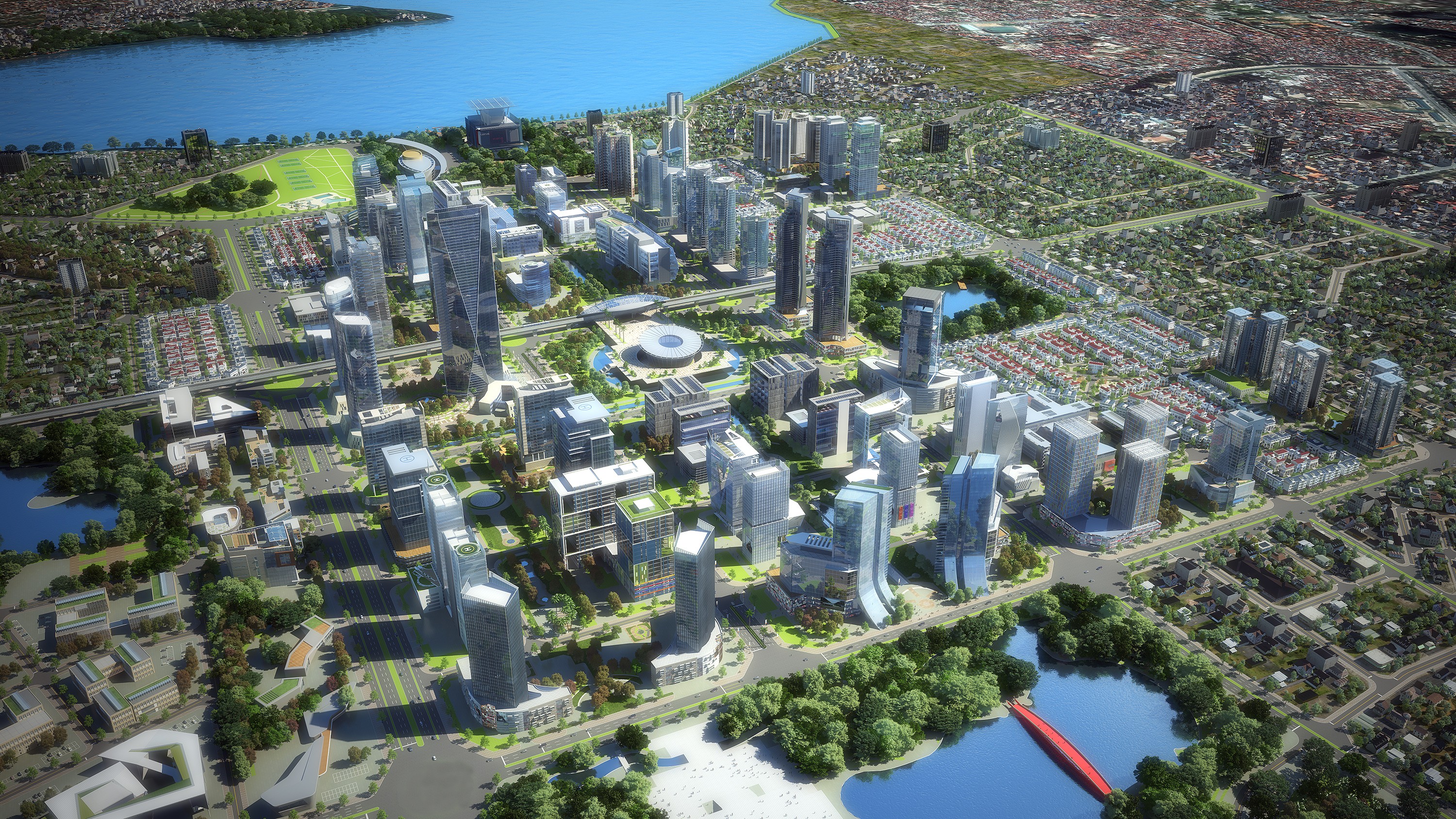 Dự án căn hộ Starlake thuộc khu đô thị Tây Hồ Tây, Hà Nội được đầu tư và vận hành bởi Daewoo E&C
