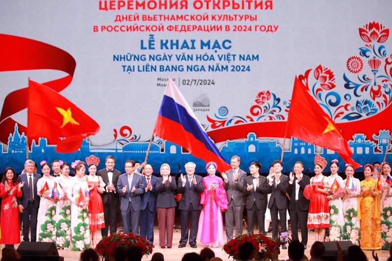 Lễ khai mạc Những ngày Văn hóa Việt Nam tại Liên bang Nga năm 2024.