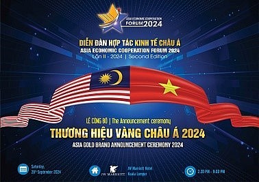 “Diễn đàn Hợp tác Kinh tế châu Á 2024” lần thứ 2 sẽ được tổ chức vào ngày 28/09/2024 tại Trung tâm Thủ đô Kuala Lumpur - Malaysia.