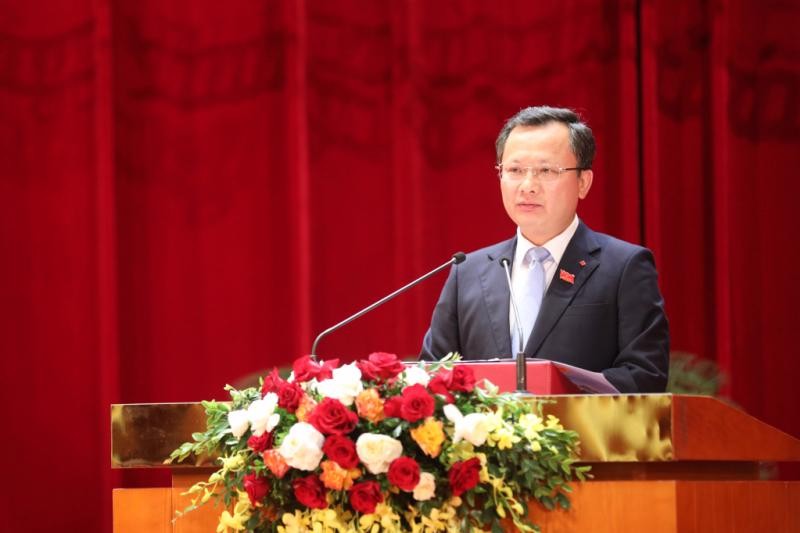 Chủ tịch UBND tỉnh Cao Tường Huy (Ảnh: T.L).