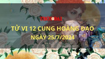 Tử vi hôm nay 12 cung hoàng đạo 25/7/2024: Song Ngư tài chính gia tăng đáng kể