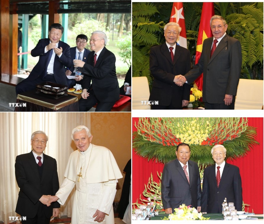 Tổng Bí thư Nguyễn Phú Trọng: Nhà lãnh đạo đặc biệt xuất sắc với nhiều dấu ấn nâng tầm đối ngoại Việt Nam