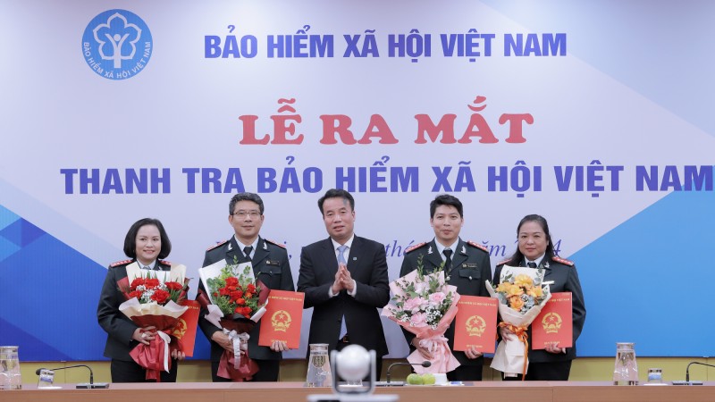 Ra mắt thanh tra Bảo hiểm xã hội Việt Nam