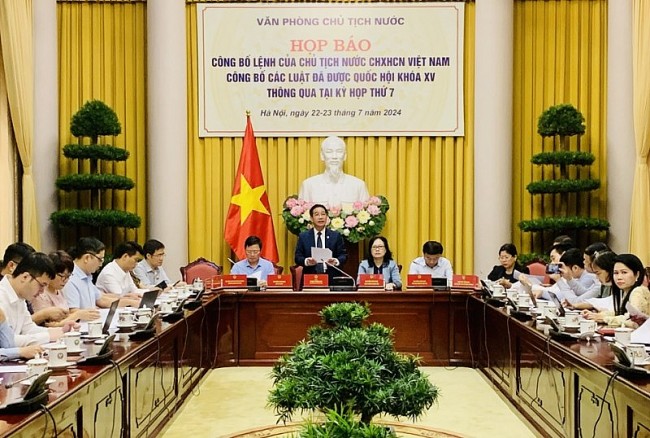 Lễ công bố Lệnh của Chủ tịch nước về Luật Thủ đô 2024