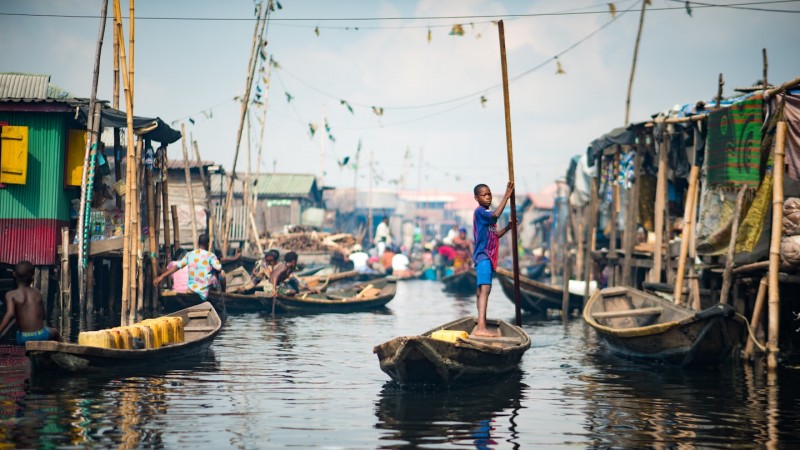 Lagos của Nigeria là thành phố có nhiều rủi ro cho du khách - Ảnh: Shutterstock
