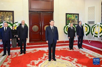 Nhiều đoàn quốc tế đến Hà Nội dự lễ tang Tổng Bí thư Nguyễn Phú Trọng