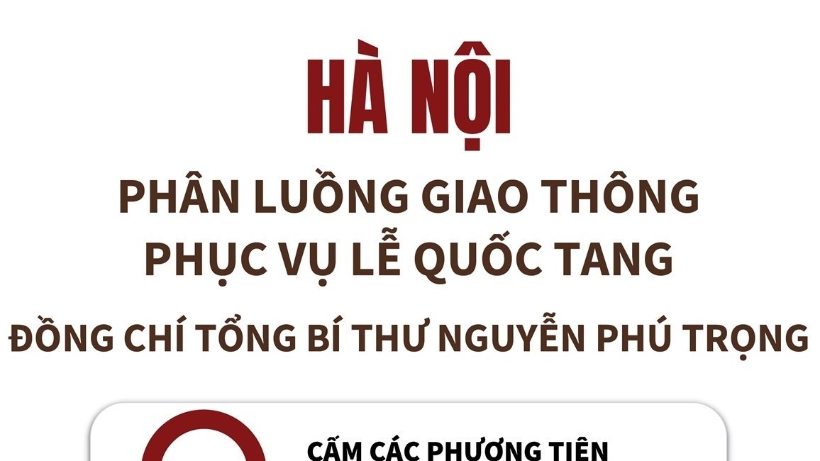 inforgraphics ha noi phan luong giao thong phuc vu le quoc tang