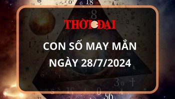 Con số may mắn hôm nay 28/7/2024 12 con giáp: Tuất tiền đồ gia tăng đáng kể