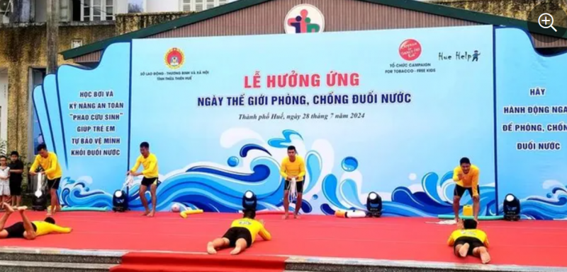 Thừa Thiên Huế: CTFK, Huehelp phòng, chống đuối nước cho trẻ em