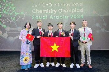 Giành 4 huy chương, Việt Nam xếp thứ 2 trong kỳ thi Olympic Hóa học Quốc tế năm 2024
